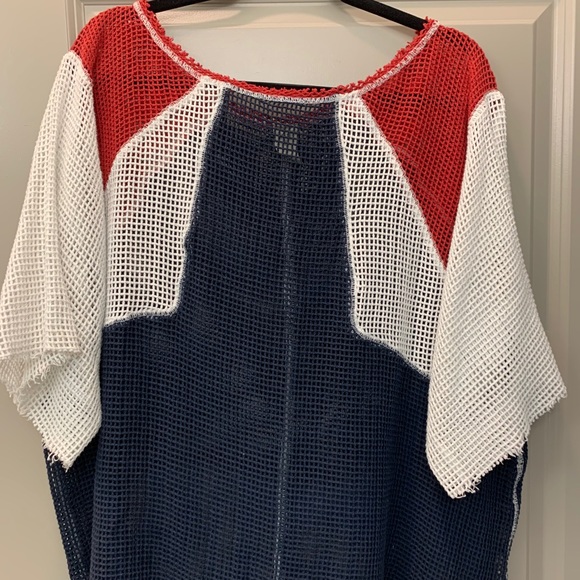 Free people mesh see through top - Picture 2 of 2